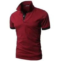 Polo décontracté à manches courtes pour hommes, t-shirt populaire pour les jeunes, été 4