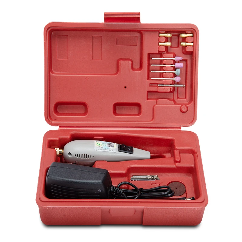 12V USB Electric Grinder Drill Bits Mini Drill Machine Engraving Pen Military Hobby Modeling kit Model Building Tool Rotary Tool
