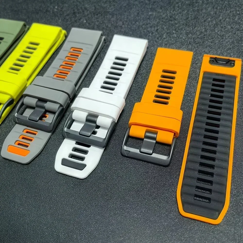 Premium Silicone Strap Bracelet for Fenix Watch Series - QuickFit Design