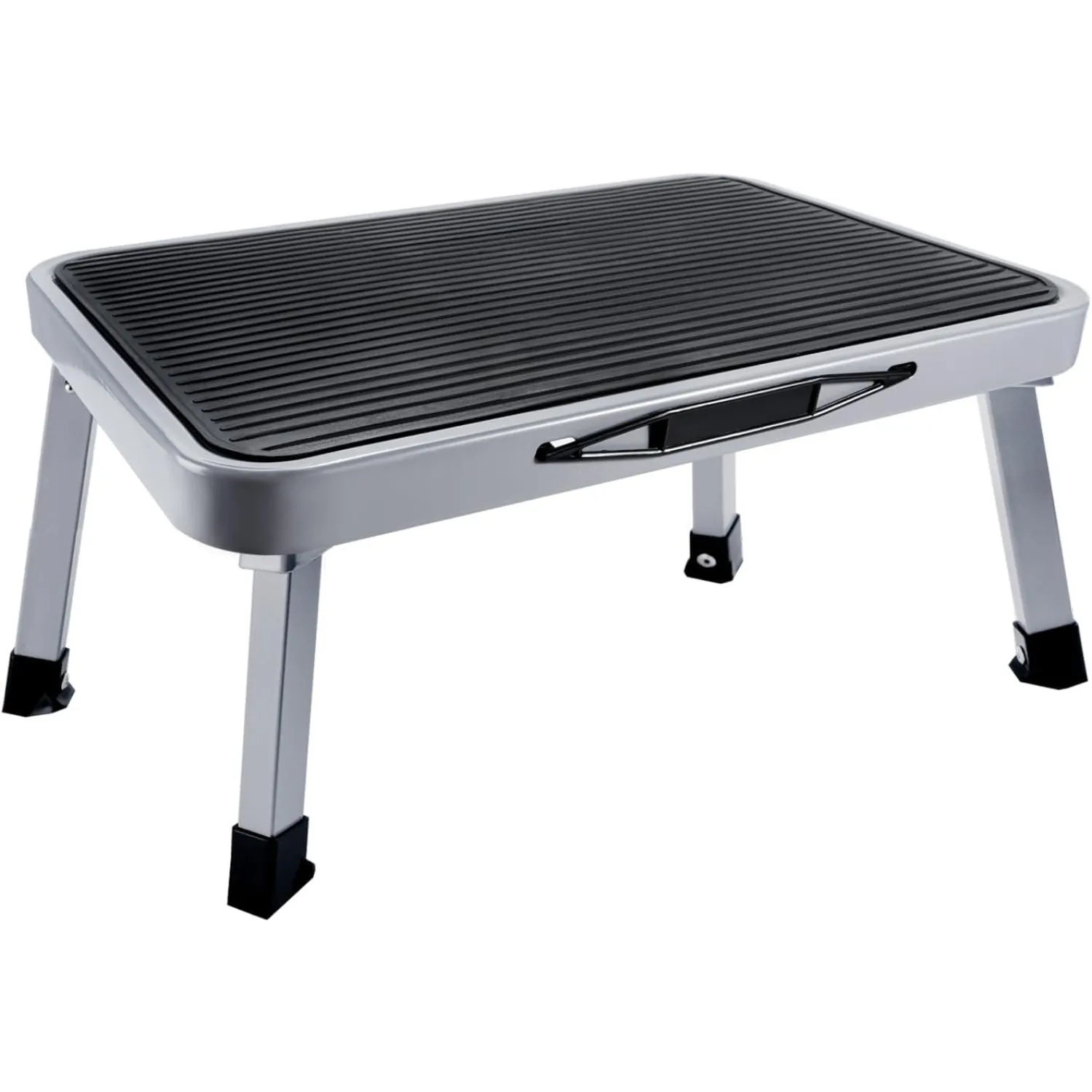 Folding Step, Folding Step Stool, Anti-Slip Fold-Up Stool Caravan Steps Can Support Up to 150 Kg, Portable Foldable Stool