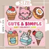 Cute & Simple Easy Coloring Book For Adults And Teens Birthday Party Relieve Stress Kill Time diy Graffiti Painting Drawing 3