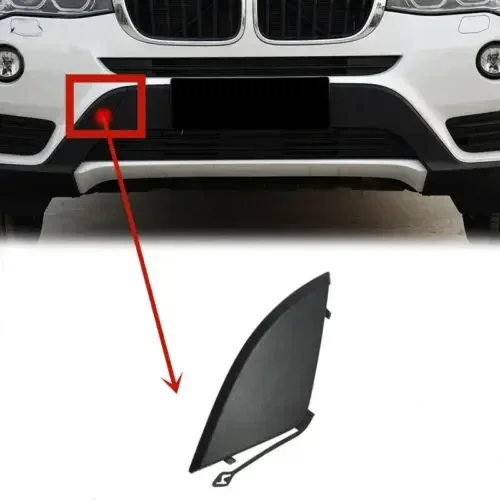 Cache De Crochet De Remorquage Pare-chocs Avant BMW X3 F25 M-Paket 2011-2014 - Numéro OEM 51118052086 - ABS Non Peint