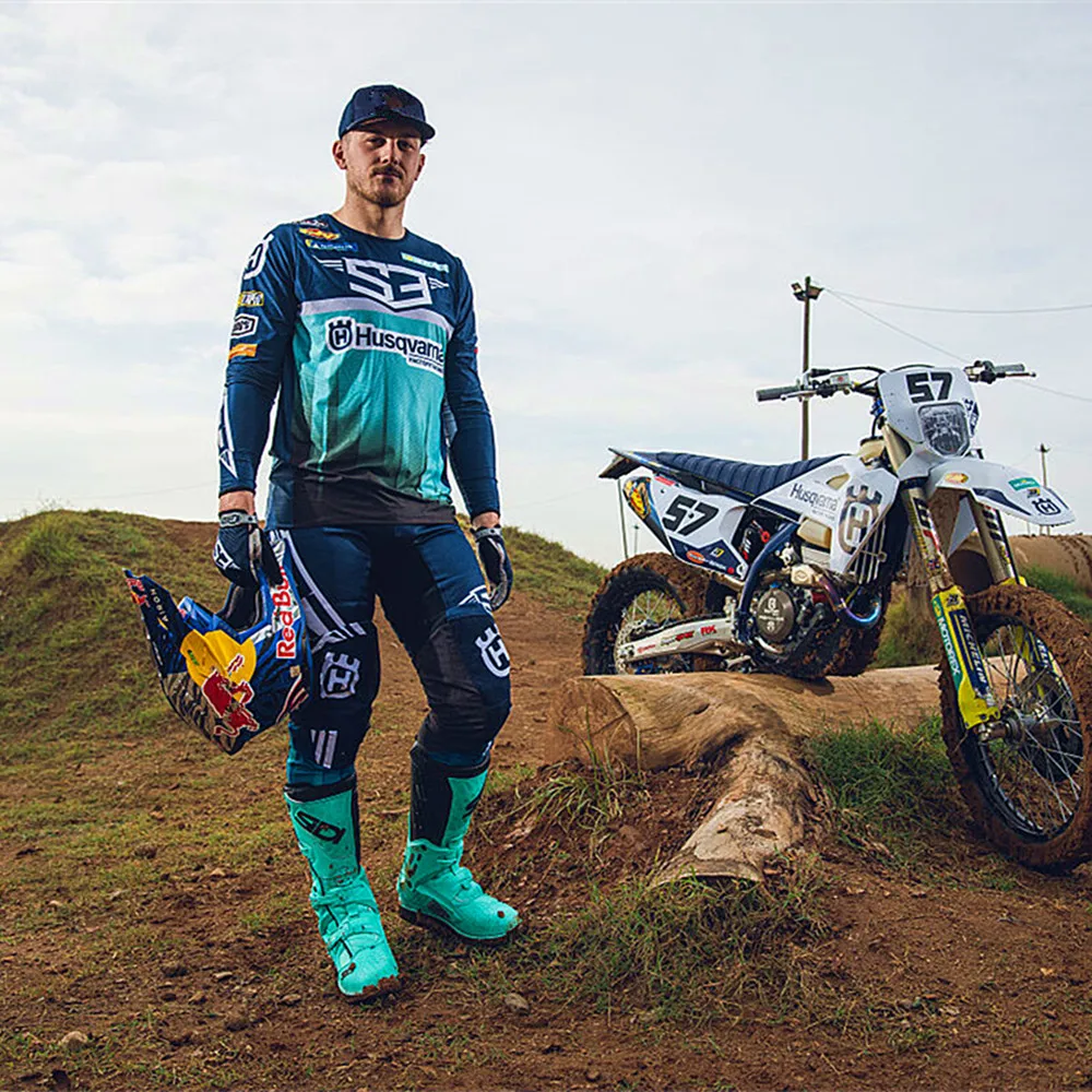 Motocross Gear Set Bili Bolt S3 Husqvarna Mx Top Off Road Combo Jersey Pant Motorcycle