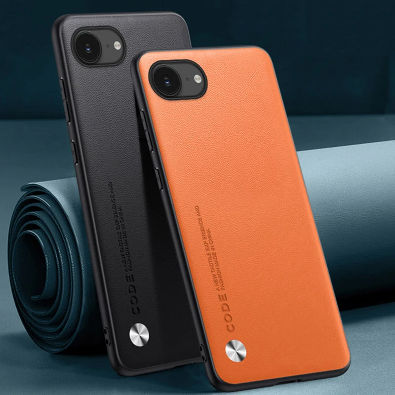 Premium PU Leather Shockproof Phone Case with Silicone Back Cover