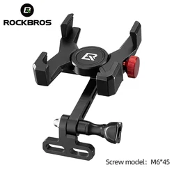 High - Strength Aluminum Alloy Bicycle Phone Holder - Universal Mobile Mount & Stand (25210039 Stem)