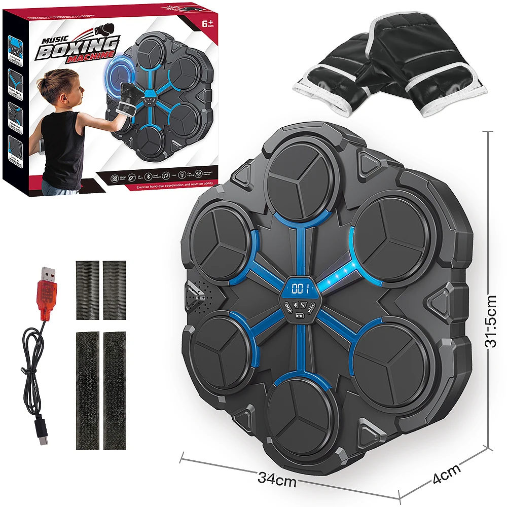 Boxing Entertainment Music Boxing Machine Gift Music Target Set Exercise Wall Target Child Birthday Gift boxing target
