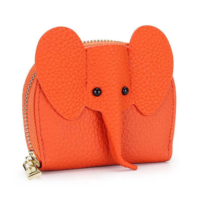 

Genuine leather coin wallet Credential holder Card wallet for women Coin purses