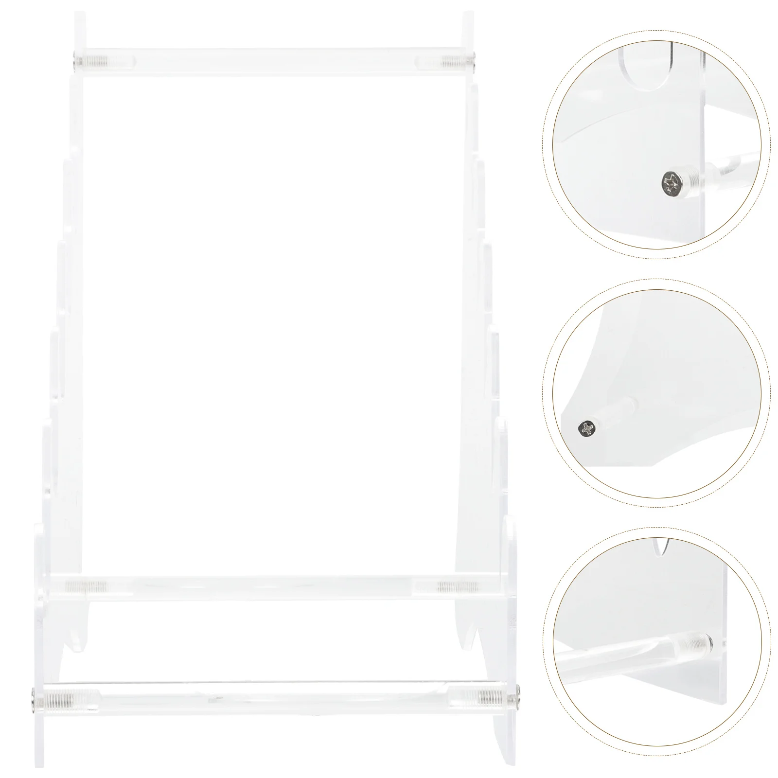 

Acrylic Trays for Display Kitchen Tool Rack Knife Holder Cutting Storage Stand