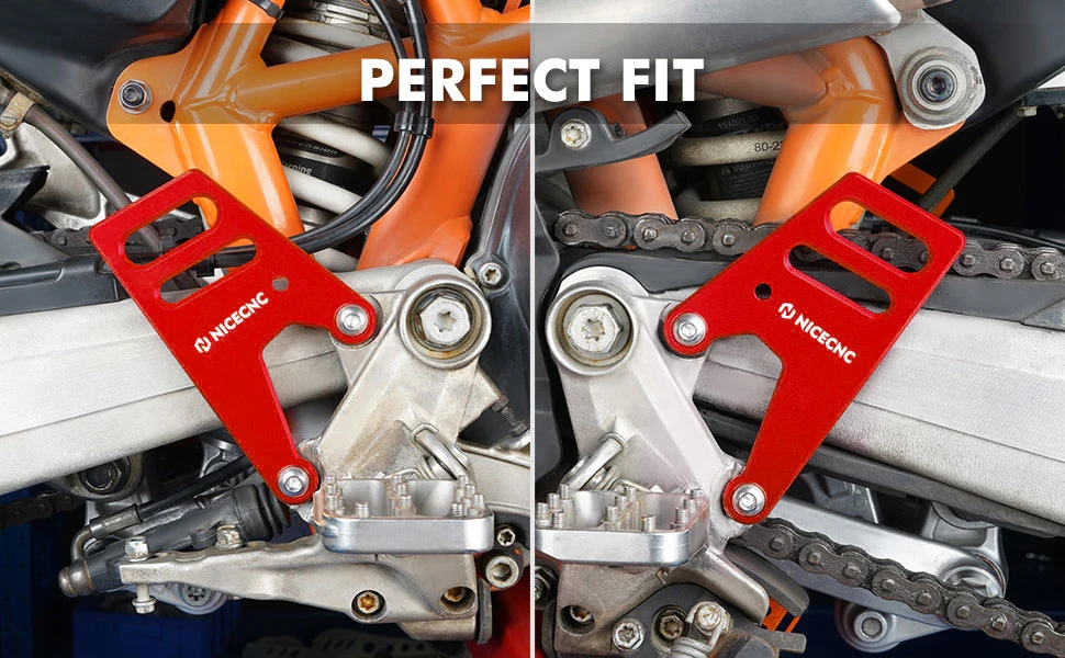 Für KTM 690 Enduro/R SMC/R 2008–2024, Fersenschutzabdeckung, geräuschlose Taschen, Montagehalterung, Husqvarna 701 2016–2023, GasGas ES/SM 700 – Detail 15