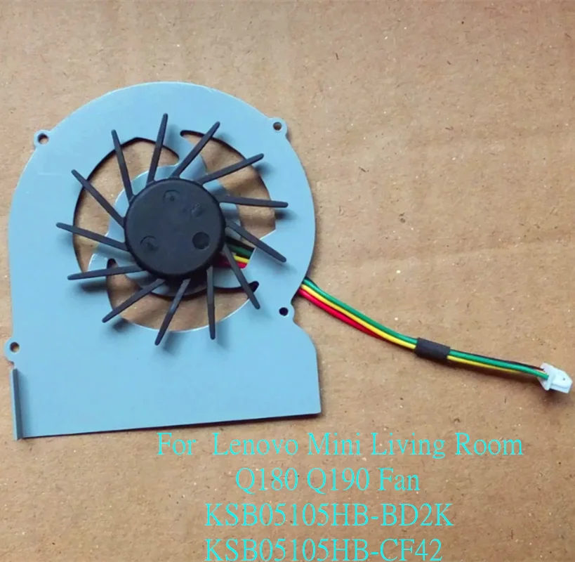 

New Original Laptop CPU Cooling Fan For Lenovo Mini Living Room Q180 Q190 Fan KSB05105HB-BD2K KSB05105HB-CF42 DC5V 0.32A