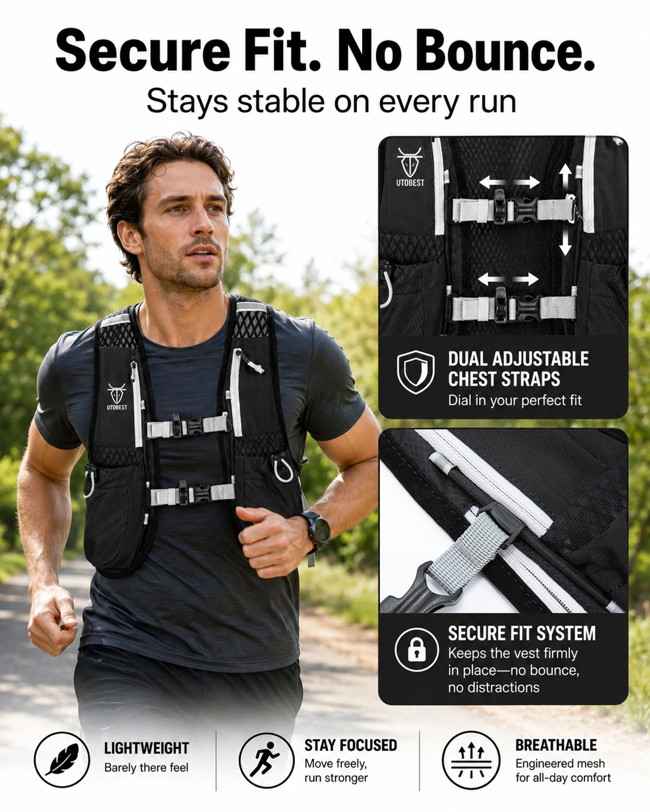 5L Hydration Running Vest 3