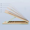 Professional Wooden Stretching Board Slant Board Adjustable Portable Non-slip Calf Stretch Wedge Exercise Equipment Squat Board 5