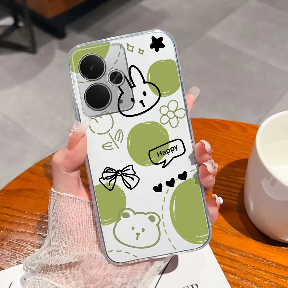 Funny Creative Transparent Phone Case - Soft TPU Silicone Lightweight Durable Shell