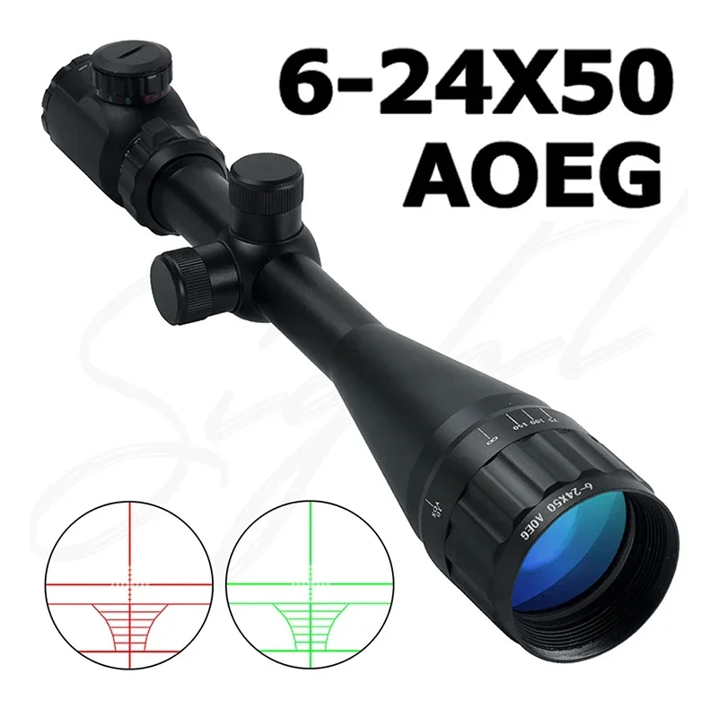 Tactical624x50RedGreenOpticalReflexRiflescopeHuntingOutdoor