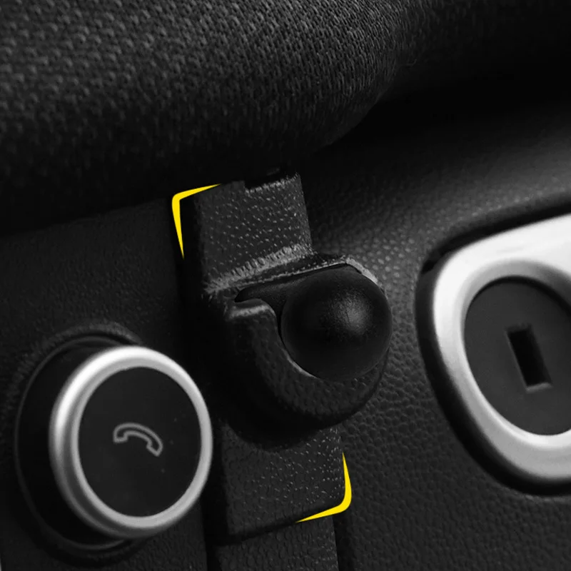 Car Charger Magnetic Phone Holder Automatic Sensor Phone Holder 15W Fast Wireless Support for Smart Fortwo Forfour 451 phone holder,mobile phone holder