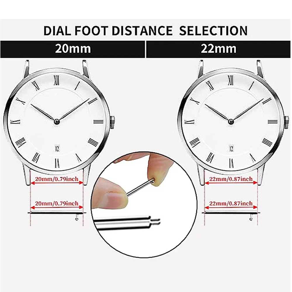 Comfortable Nylon Wristband for Smartwatches - 22mm & 20mm Sizes