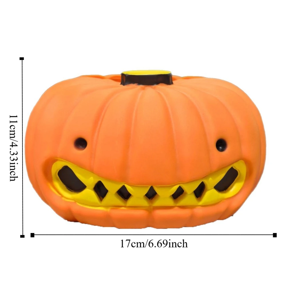 Halloween Pumpkinn Tissue Box Model Toy Decorative Pumpkin Paper Storage Box Cartoon Collectible Pumpkin Ornament Decoration