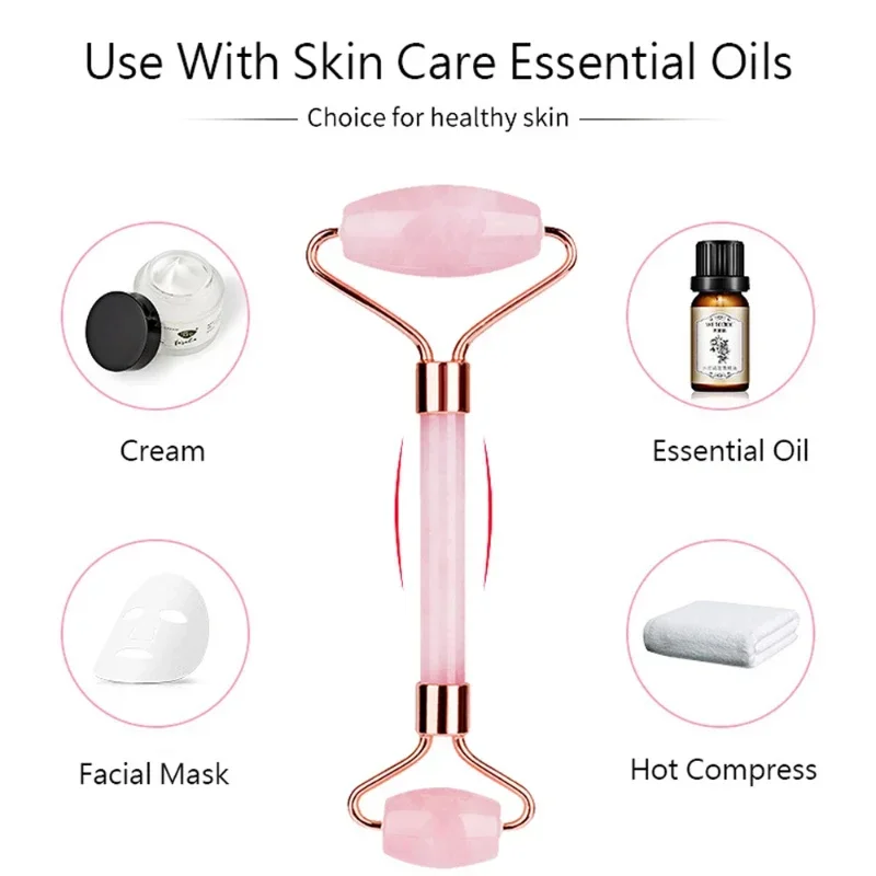 Face Lift Set Massager for Face Gouache Scraper Roller Set Facial Thin Double Chin Skin Care Beauty Health Massage Tools