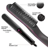 Multifunctional Hair Comb Brush Beard Straightener Hair Straighten Electric Beard Straightening Comb Quick Hair Styler For Men 2