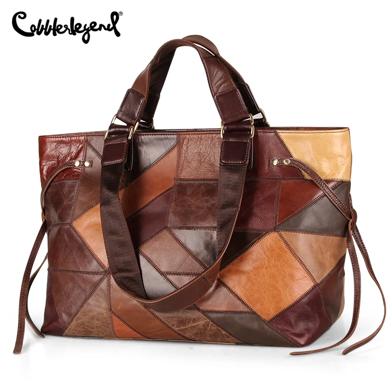 Cobbler Legend Women Bag Genuine Leather Ladies Bucket Bag