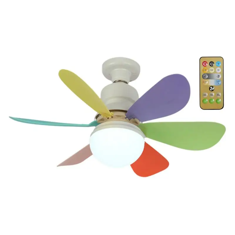 

LED Fan Lamp Modern LED Lamp Cooling Fan Adjustable 3 Levels Fan Ceiling Light For Living Room Bedroom Offices Coffee Shop