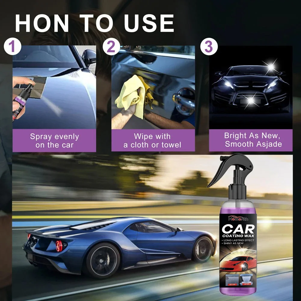 Automotive Ceramic Nano Coating Liquid Coatin Nano Hydrophobic Layer Polishing Paint Coating Agent Car polish 3