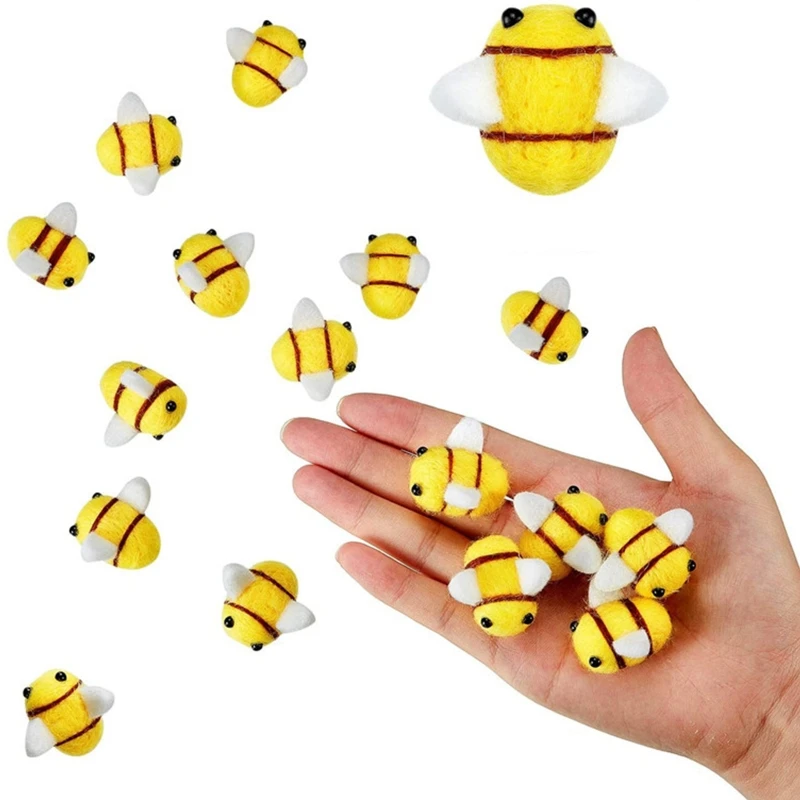 Q0KB Women Girls New Year Hanging Pendant Mini Ball Scarf Hat Decoration 20pcs