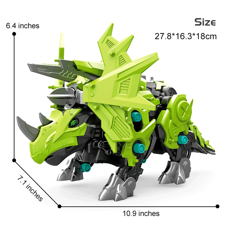 

Dinosaur Toy Triceratops Assembly Toys For Children Model Building Kits Best Toy Dinosaur Birthday Decoration Assemble Model BBB