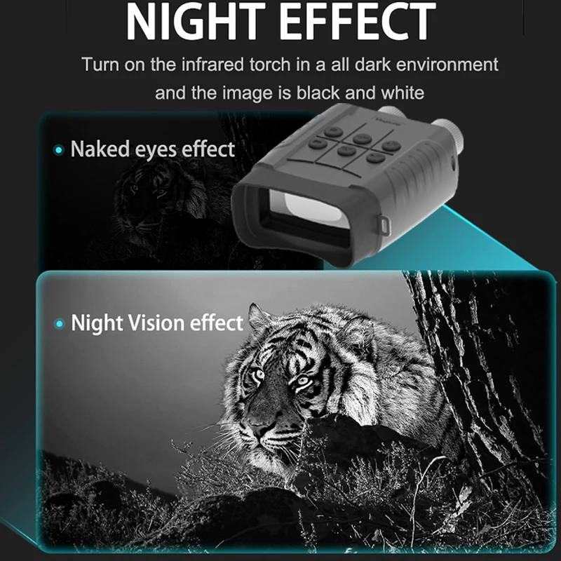

Night Vision Binoculars Megaorei B2 Infrared Night Vision Hunting Camera HD1080P Telescope Camping Equipment Photography Video