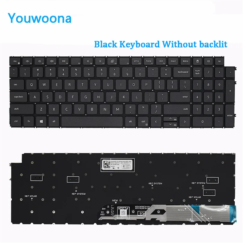 DELL Inspiron 3510 3511 3515 5515 5510 5518 P106F P107F P117F 7510 16 Plus 7610 Vostro 15Pro   Ʈ Ű, ǰ