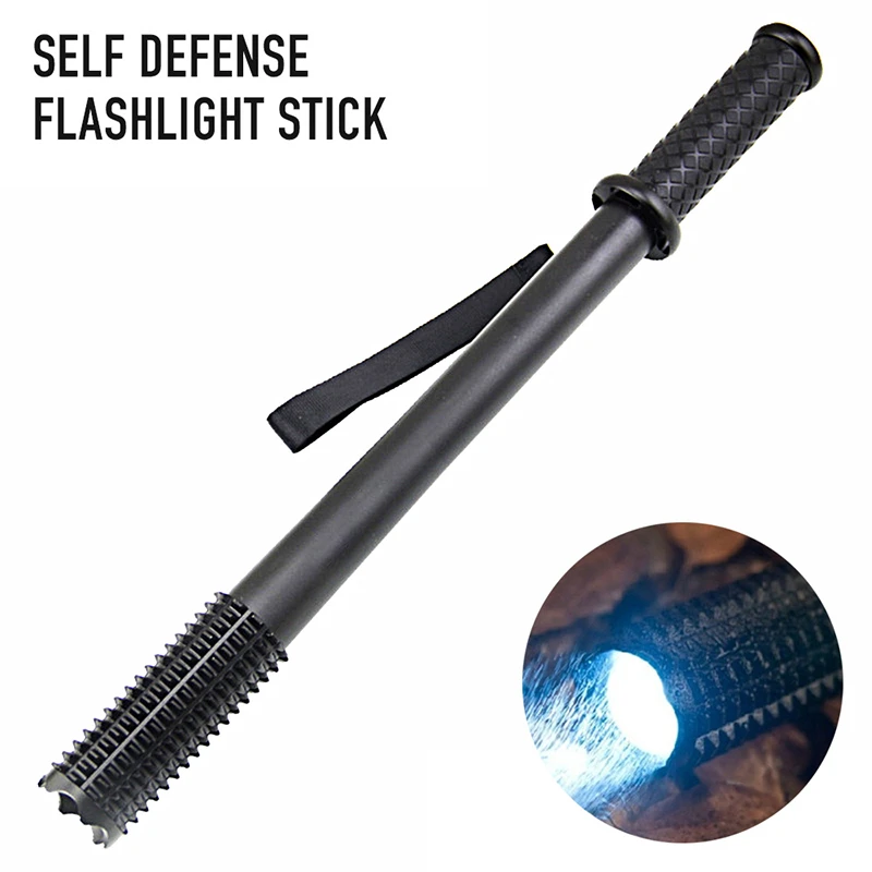 Self Defense Flashlight Stick Waterproof Baseball Bat Aluminium Alloy
