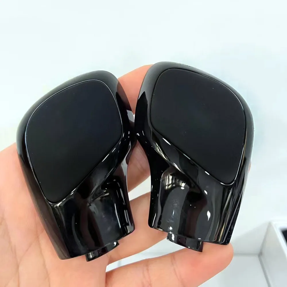 Black Chrome With Suede Leather Gear Shift Knob Side Cover DSG Emblem