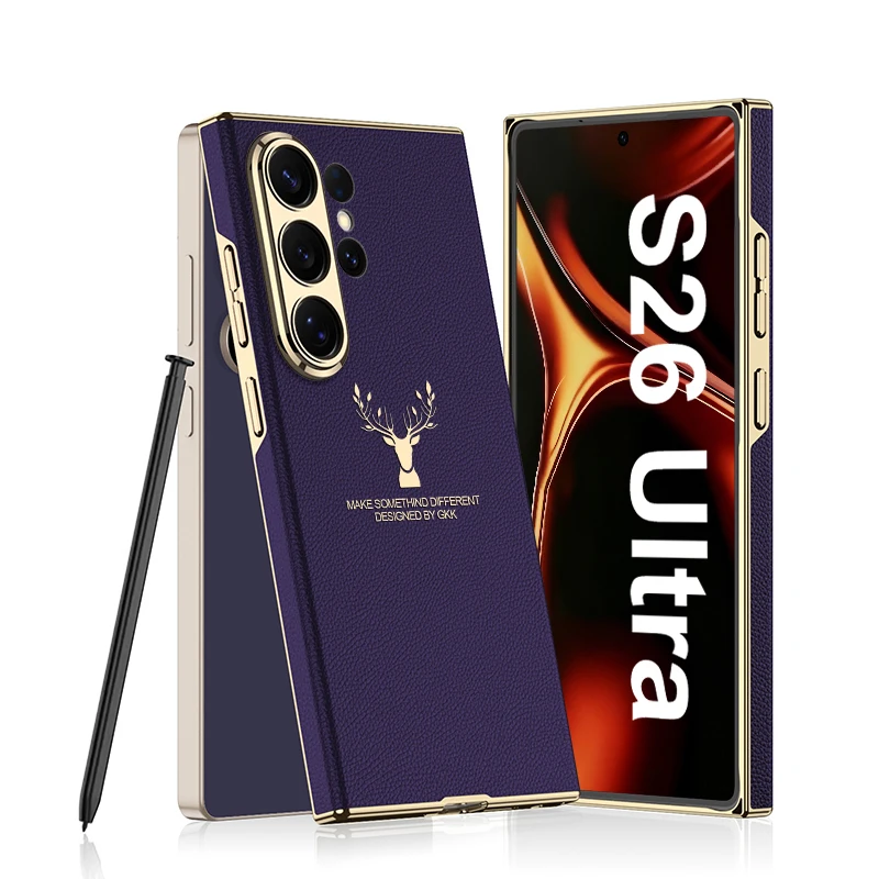 VanTaCase Reindeer Pattern Ultra-Thin Leather Shockproof Protective Cover