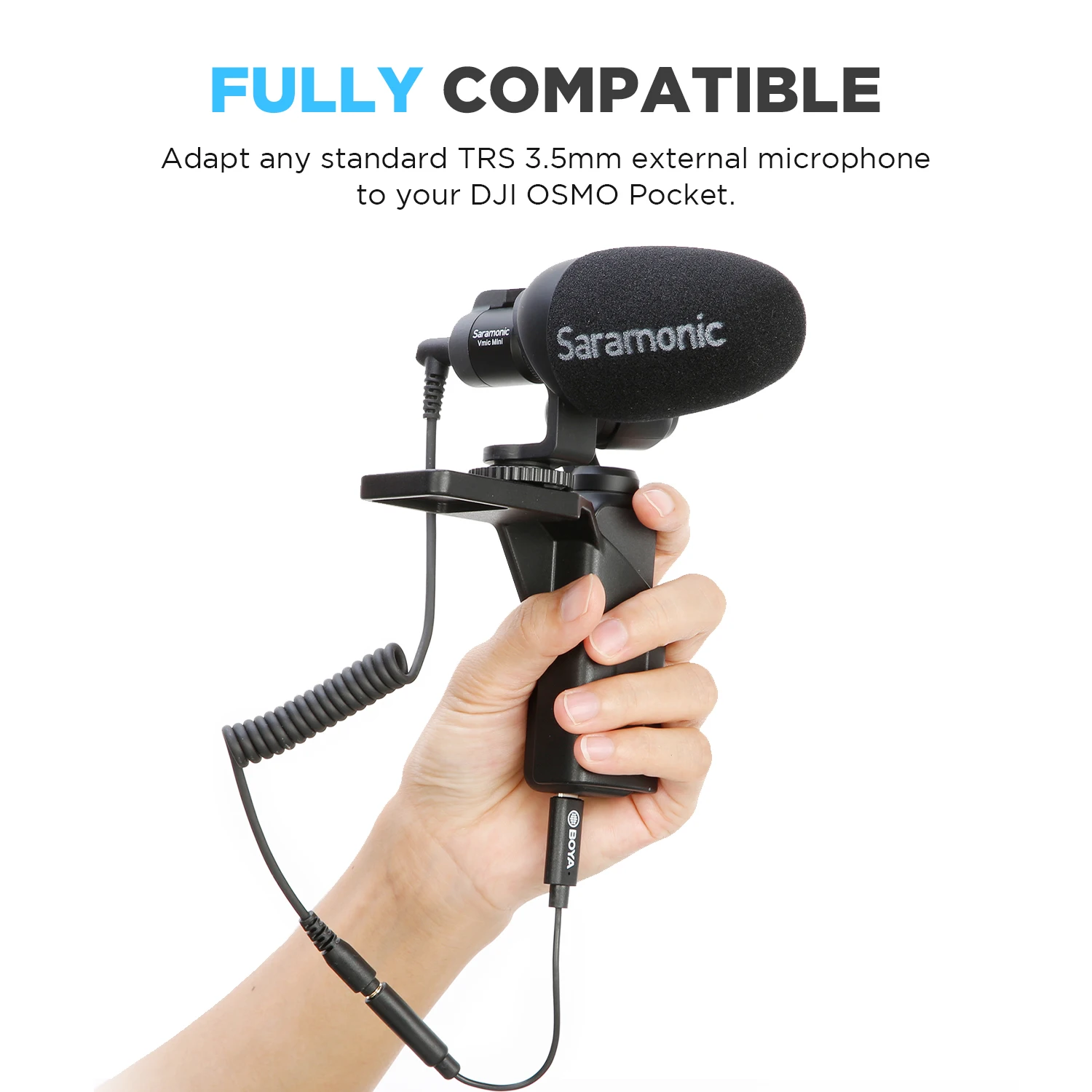 Microphone Adapter External Mic For Osmo Pocket Compre Type C To