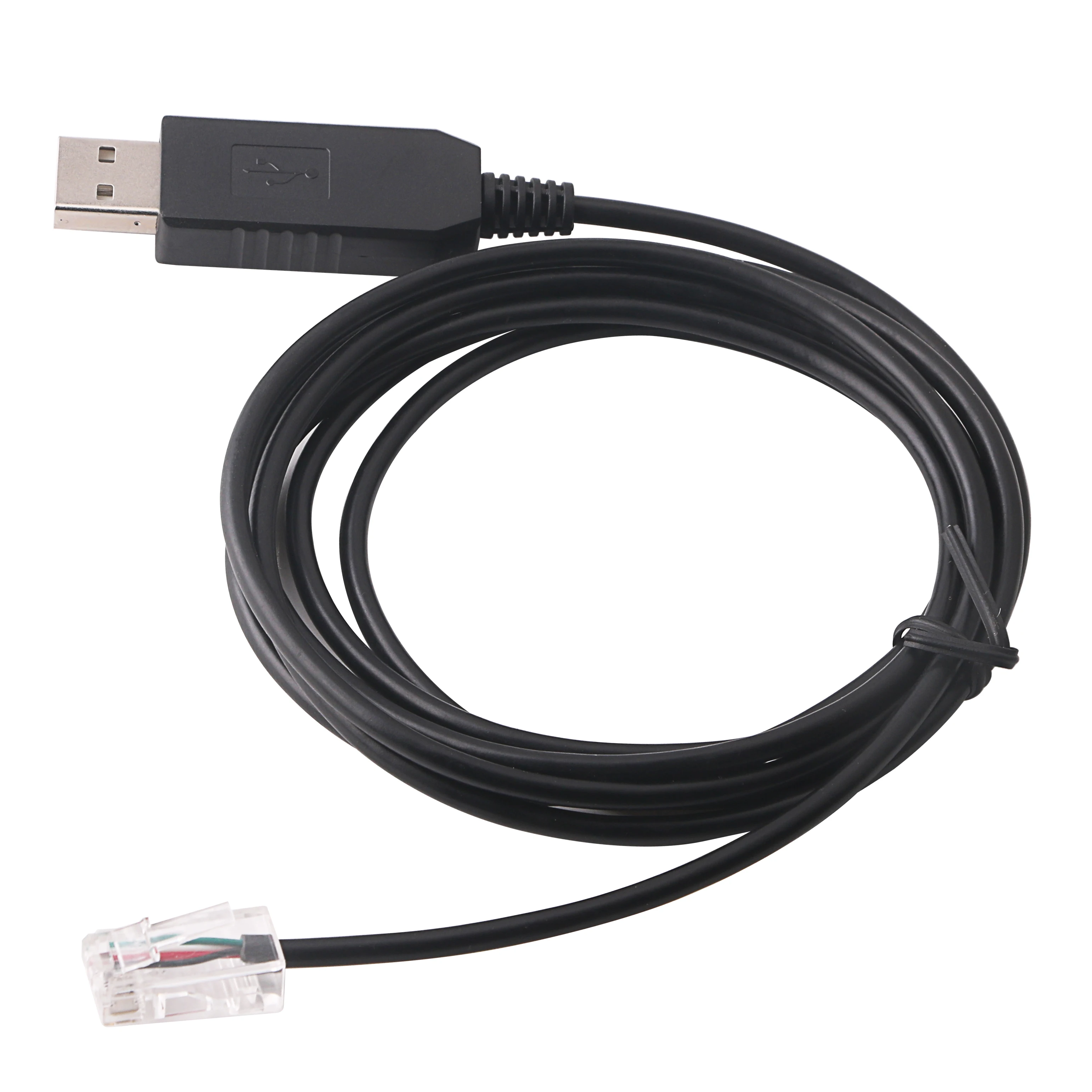 Cavo USB A RJ12 Per Regolatori Solari SRNE MPPT - Comunicazione Seriale Per Programmazione E Monitoraggio, 3 Metri - 4