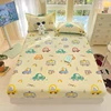 Bonenjoy 100% Cotton Bedsheet Skin-friendly Fitted Sheets Non-slip Bed Cover Cartoon Bed Linen sabanas (Pillowcase Need Order) 4
