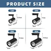Dimmable Cob Track Lighting 220V Spot Led Rail Lighting Set 12/20/30/40W Track Light System Store Room Kitchen Lighting Fixtures 4