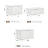 Folding Large Capacity Clothes Storage Bag Quilt Blanket Wardrobe Organizer Waterproof Dust Pouch Household Bedroom Accessories 5