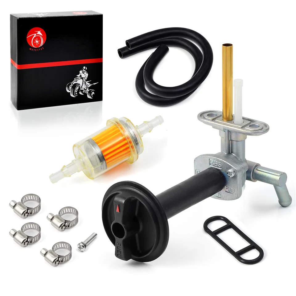 Gas Fuel Tank Petcock Switch Valve For Kawasaki 4WD Prairie 360 - Foto 5