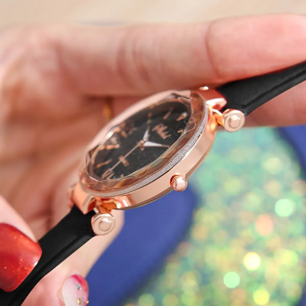 Women Watch With Roman Scale For Women Unisex
