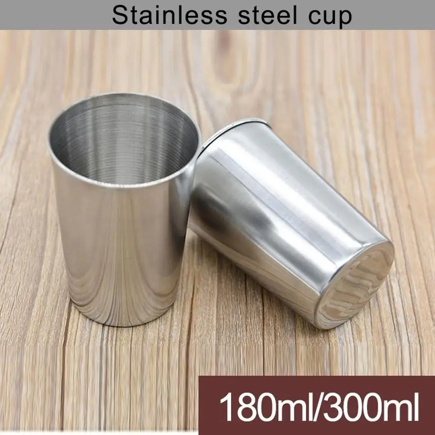 Portable Stainless Steel Reusable Tumbler – Versatile Drink Cup