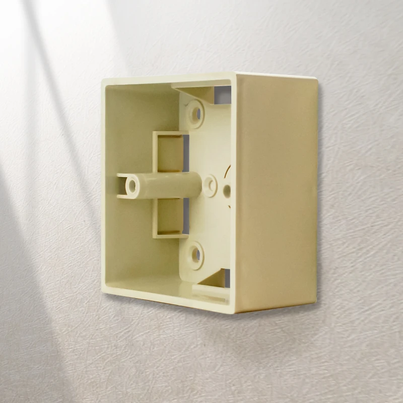 Switch box wall socket box Avoir wall external mounting box 86Type electrical switch socket junction connecting box square surface mounted installation