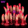 Liquid Silicone dildo Anal sex toys for women Large dildo Strong Suction Prostate Massage Butt Plug Animal Monster Dildo sextoys 1