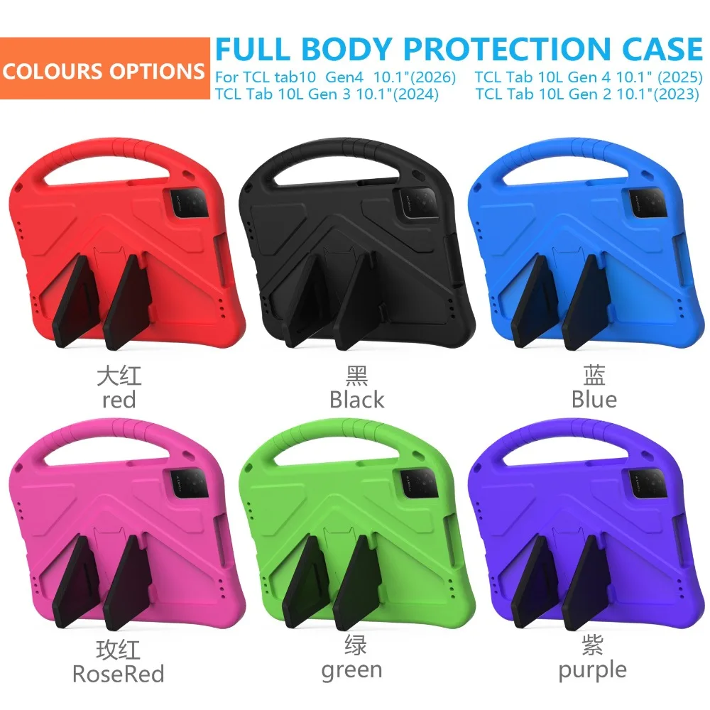 Shockproof EVA Foam Case with Foldable Kickstand