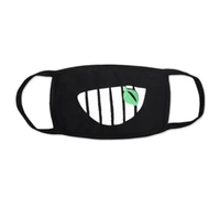 Anti Dust Mask For Kpop Mouth Protective Masks Black Cotton Cartoon Anime Mask Winter Face Halloween Masque Anti Pollution 2