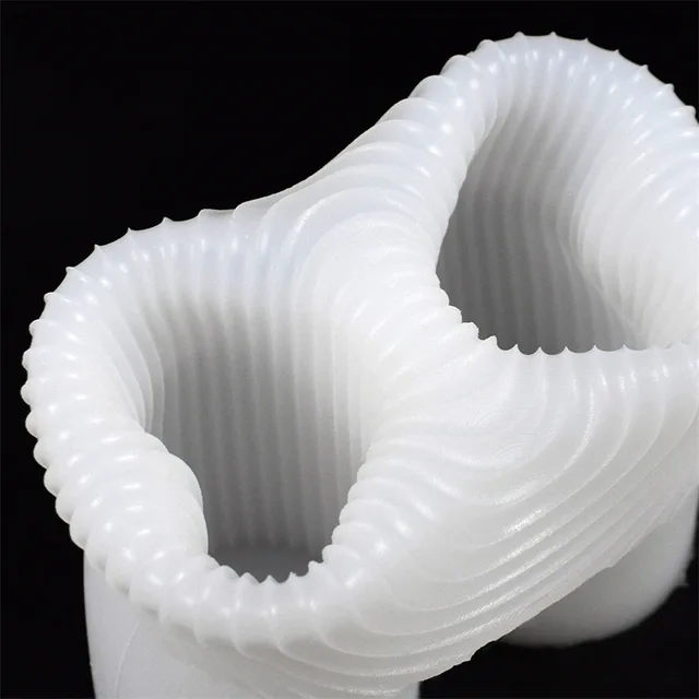 U Alakú Szilikon Gyertya Penész Csíkos Íves Dísz Aromaterápiás Gipsz Barkács Sütő Kellékek Gyanta Otthoni Dekoráció - Image 6