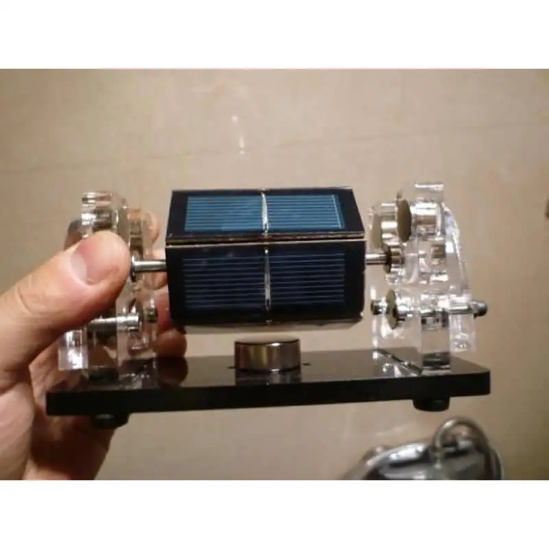 Machine à Vapeur Solaire Avec Lévitation Magnétique - Kit éducatif Scientifique - Neuf, Dimensions 14.5x10cm