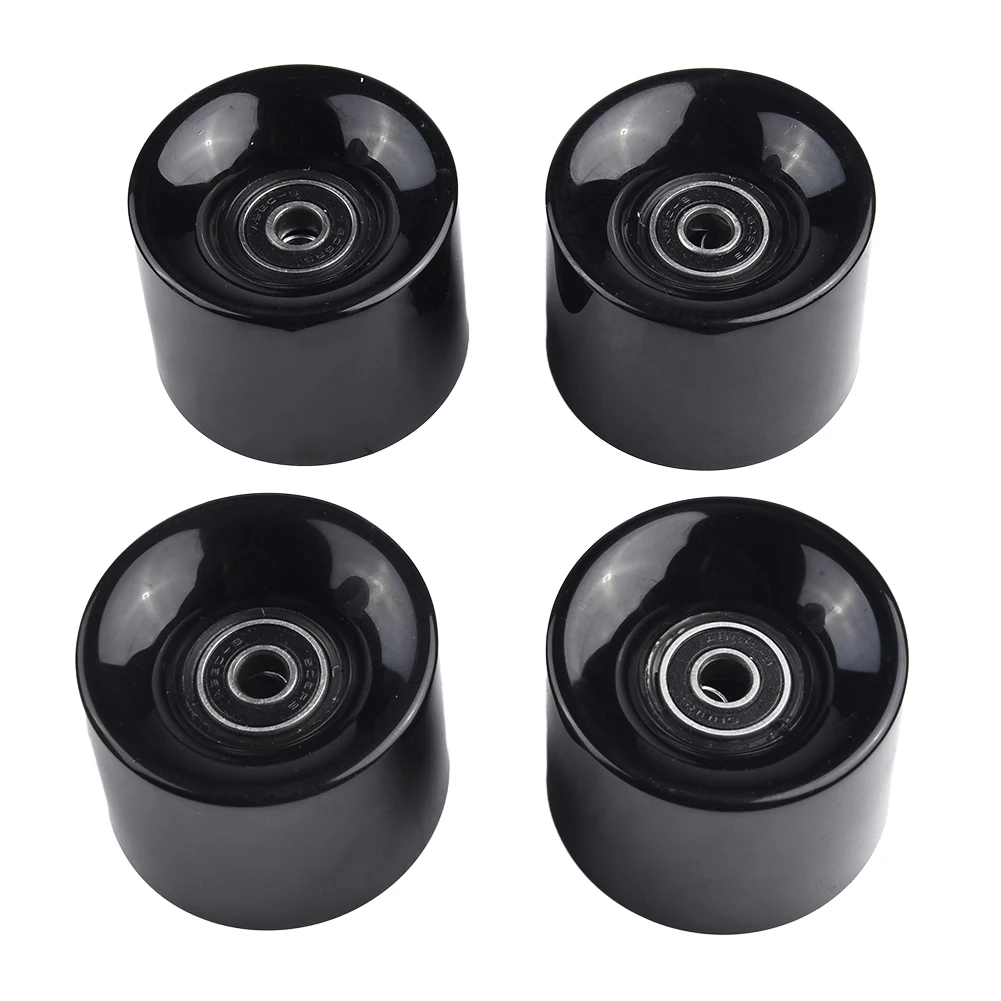 

Roller Skating Skateboard Wheel With Bearing 4 Pcs/Set 60x45mm For Street Cruising Hoverboard Parts Accessories