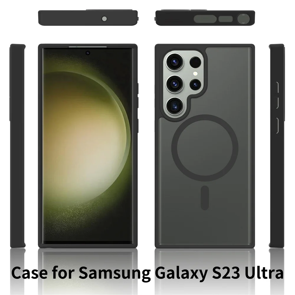 Luxury Dual-Material Protective Phone Case - Sleek Back Cover Design