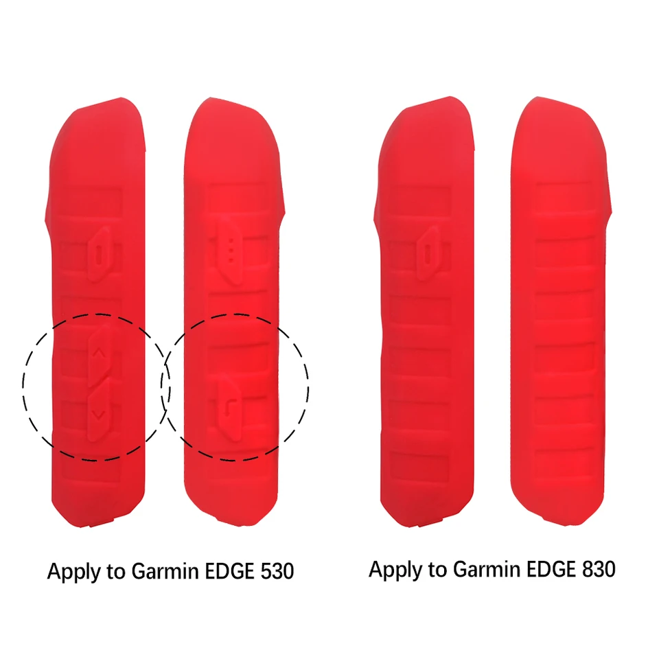 Custodia Silicone Per Garmin Edge 1040 - Cover Protettiva Nero, Antiscivolo - Foto 3